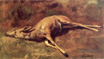 Originaire des Bois Luminisme Albert Bierstadt Peinture à l'huile